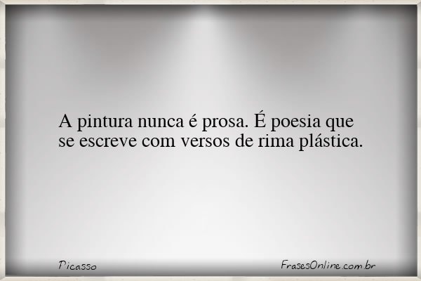 Frase de Picasso
