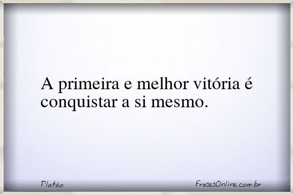 Frase de Platão