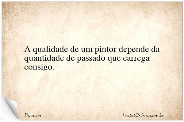 Frase de Picasso