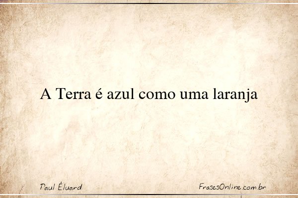 Frase de Paul Éluard