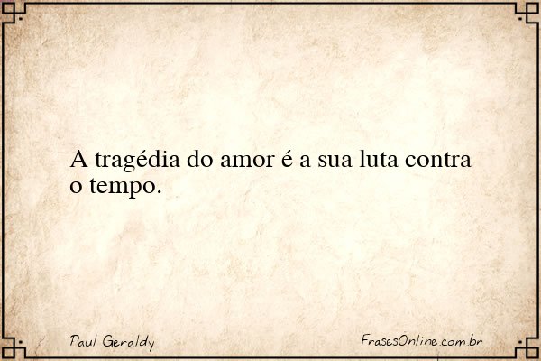 Frase de Paul Geraldy