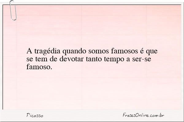 Frase de Picasso