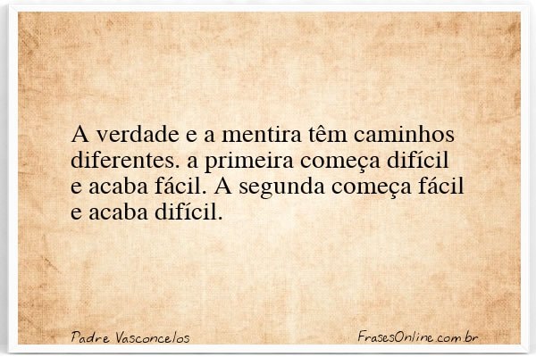 Frase de Padre Vasconcelos