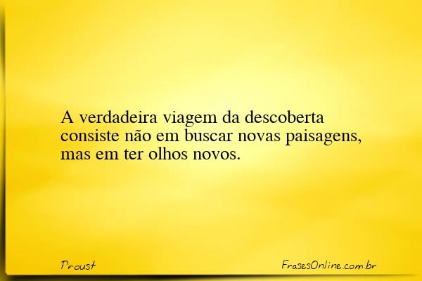 Frase de Proust