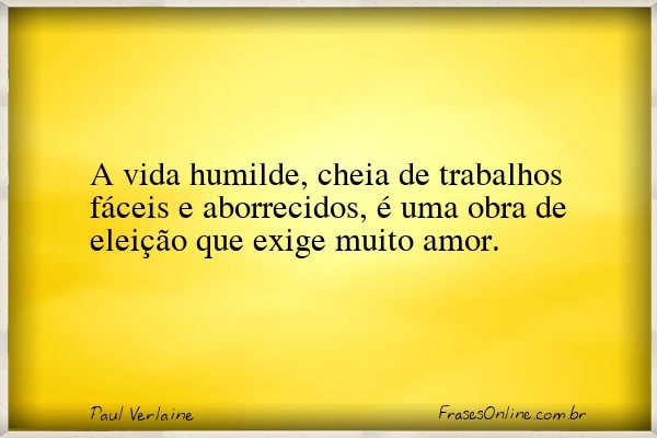 Frase de Paul Verlaine