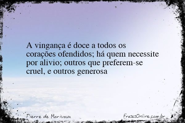 Frase de Pierre de Marivaux