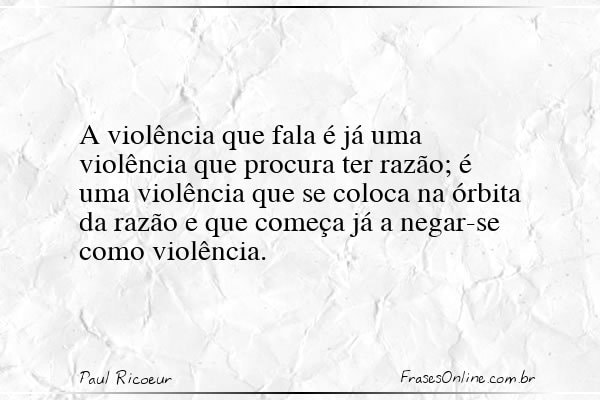 Frase de Paul Ricoeur