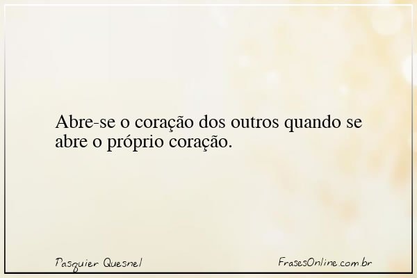 Frase de Pasquier Quesnel