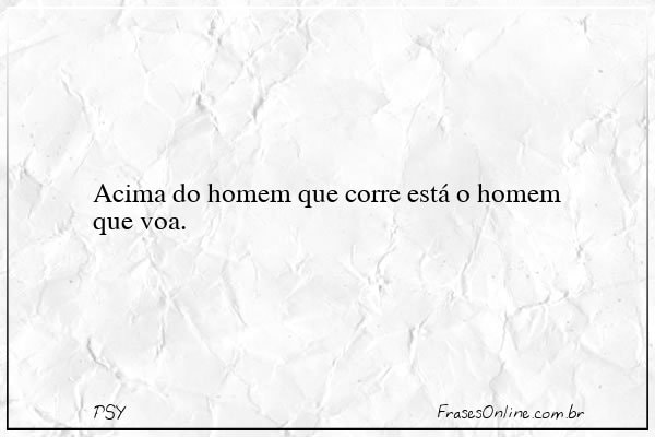 Frase de PSY