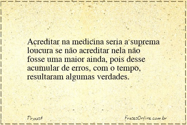Frase de Proust