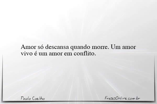Frase de Paulo Coelho