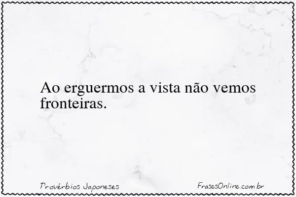 Frase de Provérbios Japoneses
