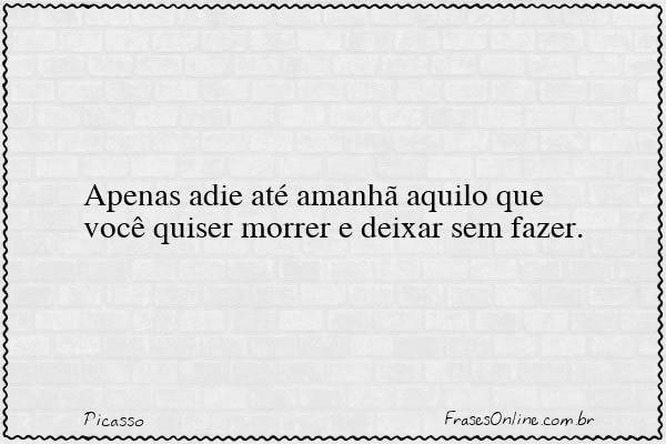 Frase de Picasso