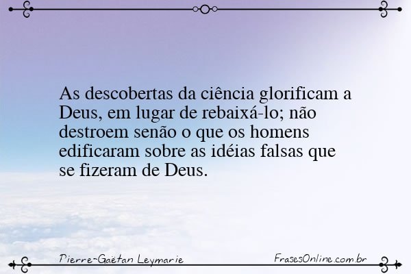 Frase de Pierre-Gaëtan Leymarie