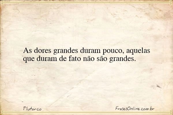 Frase de Plutarco