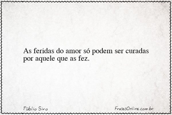 Frase de Públio Siro