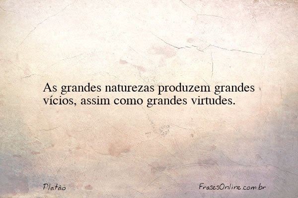Frase de Platão