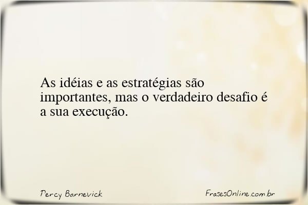 Frase de Percy Barnevick