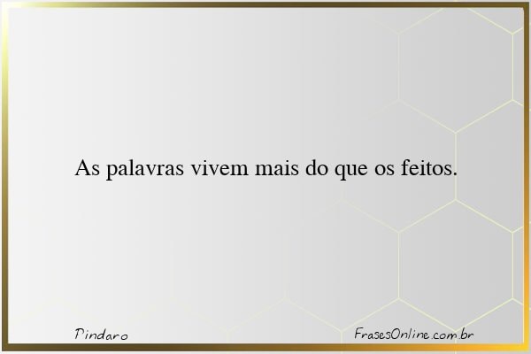 Frase de Pindaro