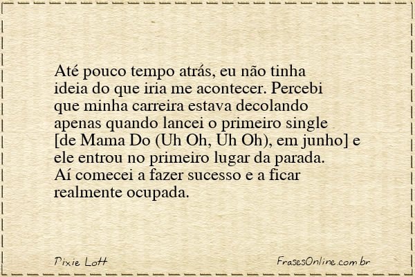 Frase de Pixie Lott