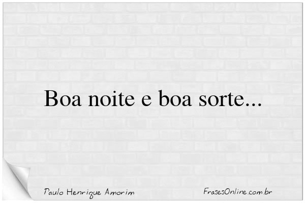 Frase de Paulo Henrique Amorim