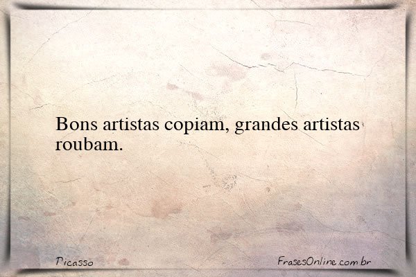 Frase de Picasso