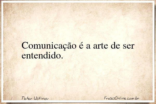 Frase de Peter Ustinov
