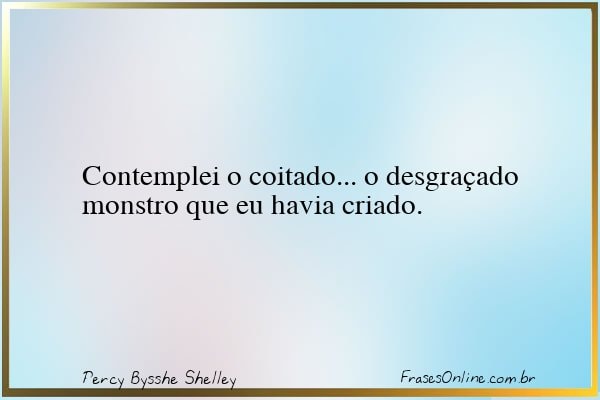 Frase de Percy Bysshe Shelley