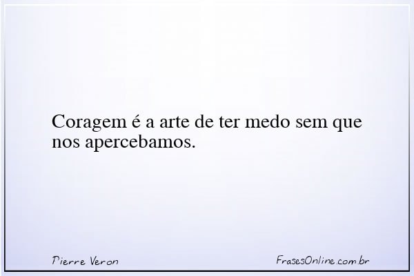 Frase de Pierre Veron