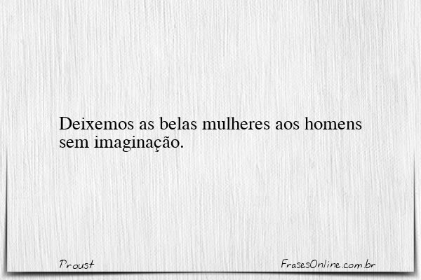 Frase de Proust