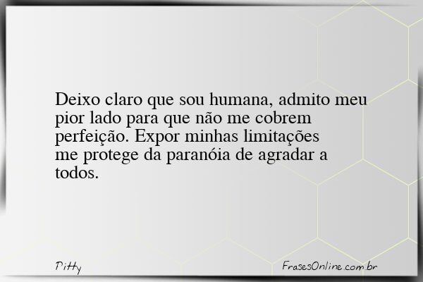 Frase de Pitty