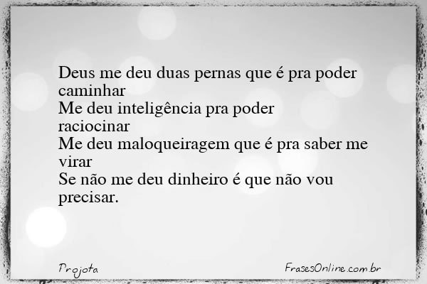 Frase de Projota