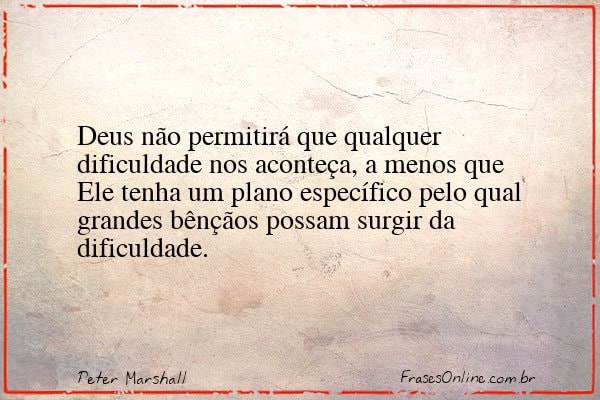 Frase de Peter Marshall