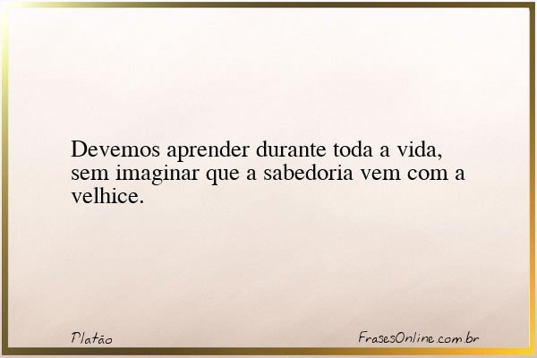 Frase de Platão