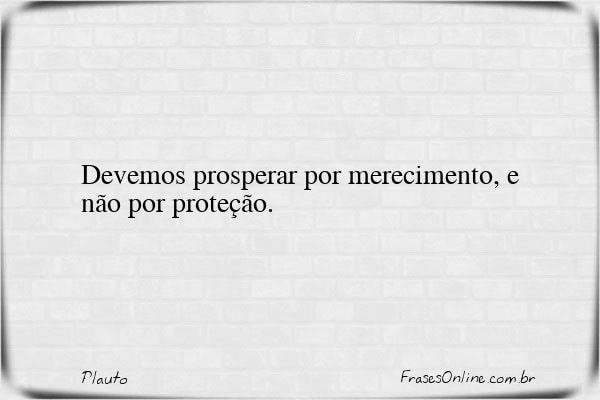 Frase de Plauto