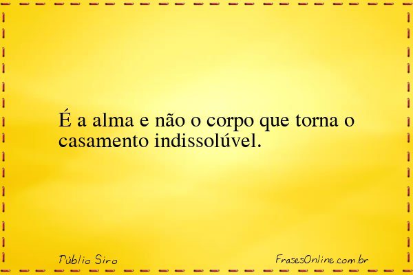 Frase de Públio Siro
