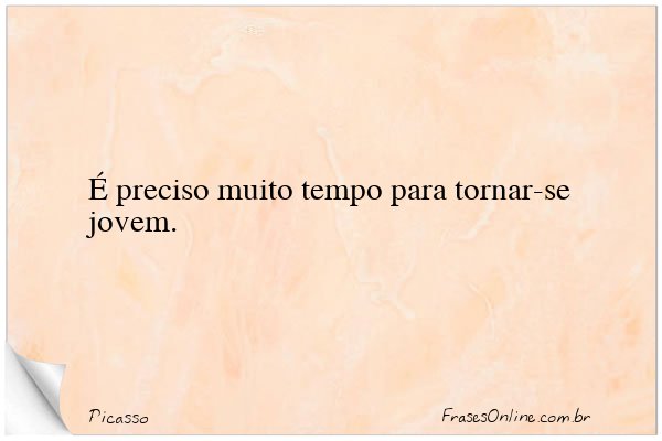 Frase de Picasso