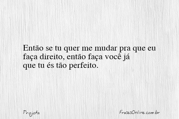 Frase de Projota