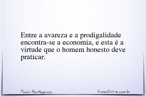 Frase de Paolo Mantegazza