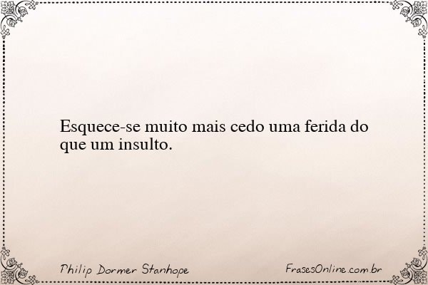 Frase de Philip Dormer Stanhope