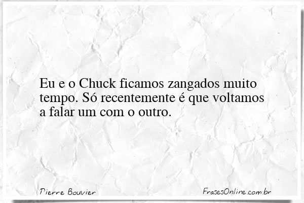 Frase de Pierre Bouvier