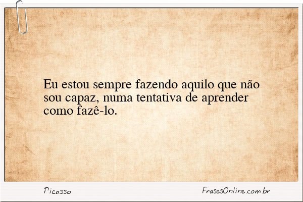 Frase de Picasso
