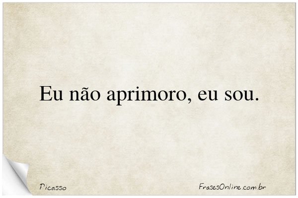 Frase de Picasso