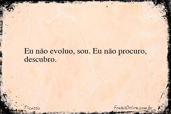 Frase de Picasso