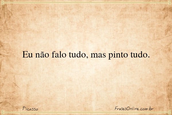 Frase de Picasso