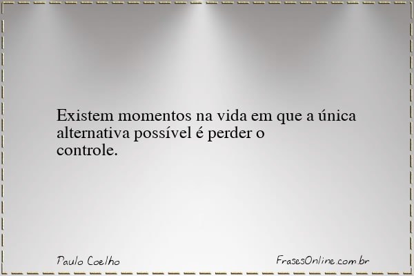 Frase de Paulo Coelho