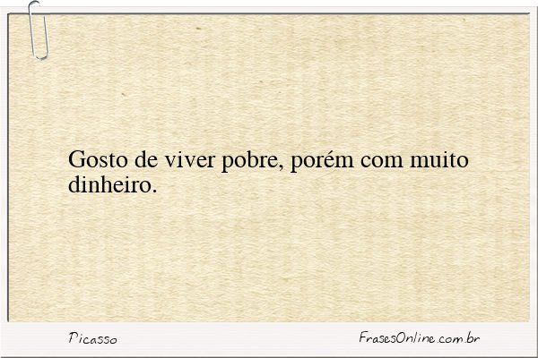 Frase de Picasso