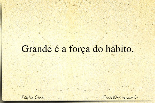 Frase de Públio Siro