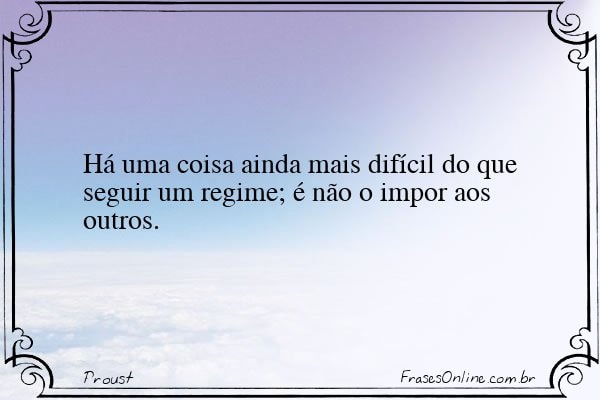 Frase de Proust