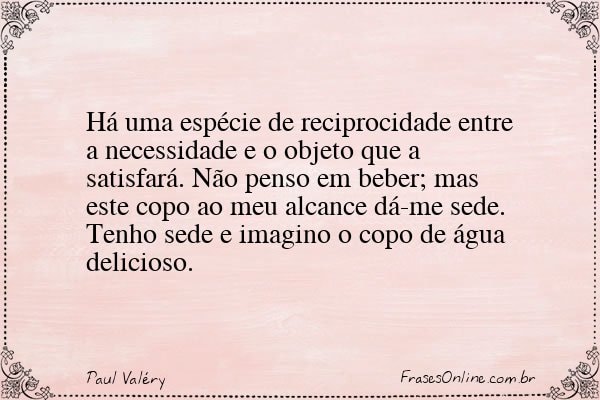 Frase de Paul Valéry
